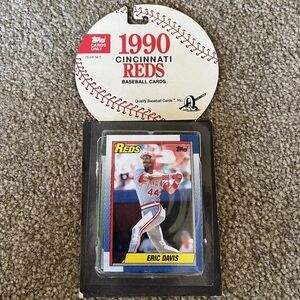1990 Cincinnati Reds Baseball Cards Topps Cards Team Set